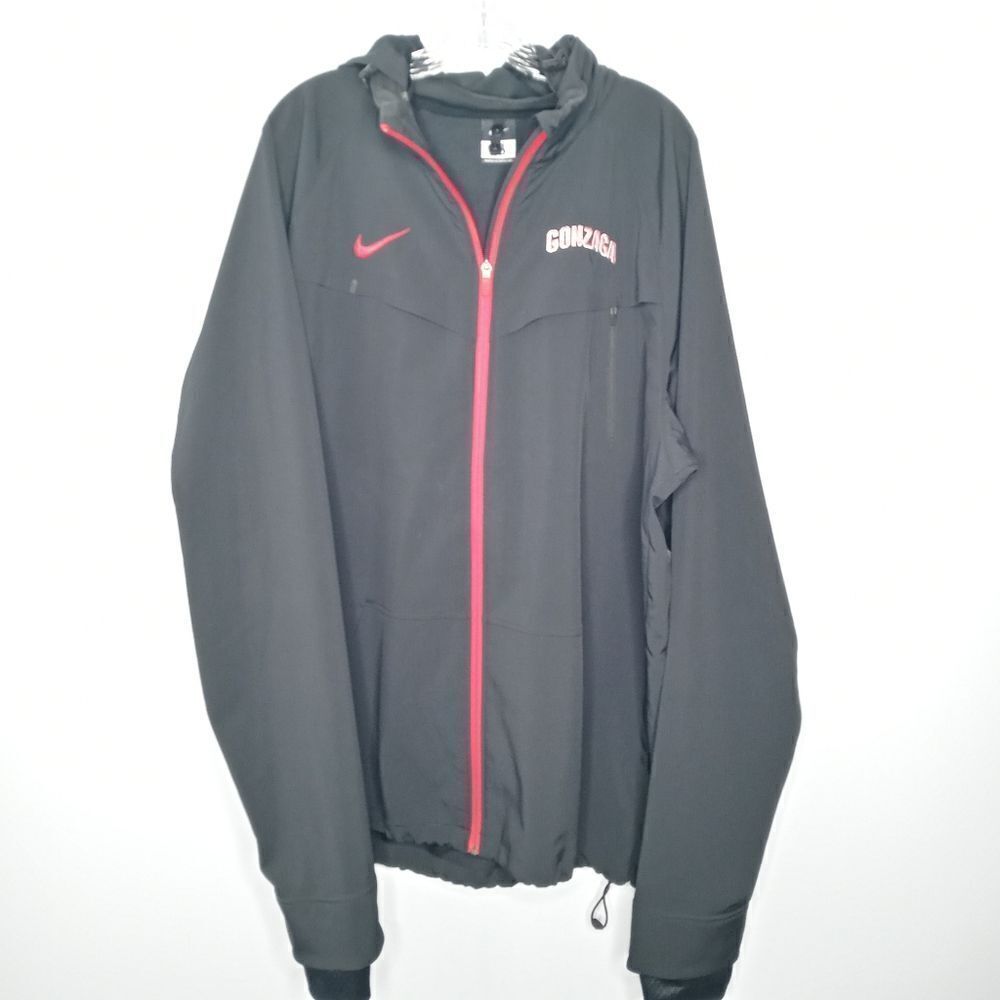 Nike Gonzaga zip up jacket size XLT